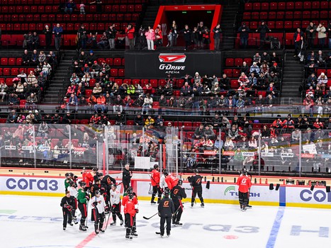 Открытая тренировка «Авангарда» перед вторым раундом плей-офф