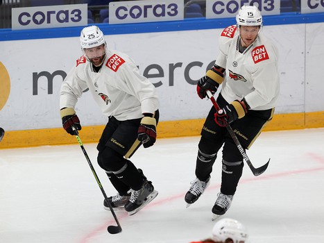 Раскатка «Авангарда» перед выездным матчем с ЦСКА