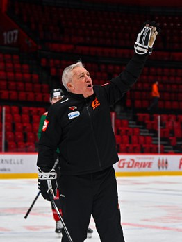 Открытая тренировка «Авангарда» перед плей-офф