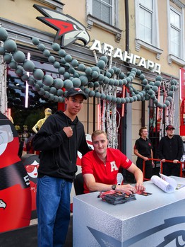 Александр Волков на вечеринке Буэнос Летос