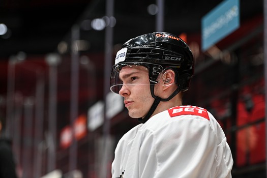 Раскатка «Авангарда» перед матчем с «Барысом»