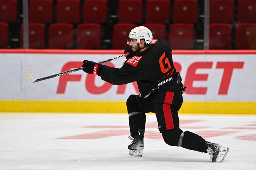 Тренировка «Авангарда» в Омске