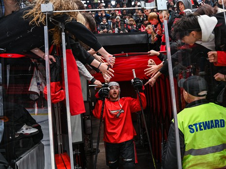 Открытая тренировка «Авангарда» перед финалом Востока