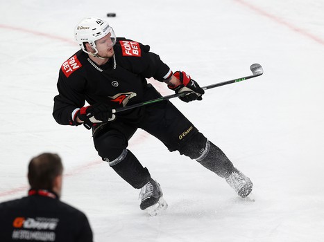 Раскатка «Авангарда» перед седьмым матчем серии в Магнитогорске