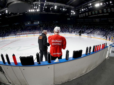 Раскатка «Авангарда» перед выездным матчем с «Ак Барсом»