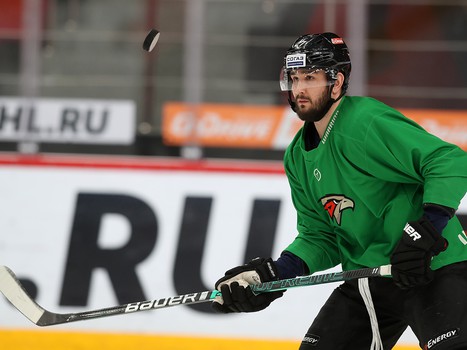 Раскатка «Авангарда» перед матчем с «Адмиралом»