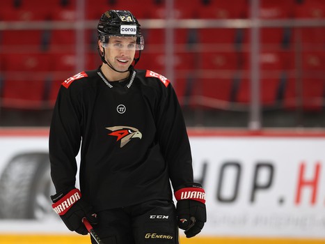 Раскатка «Авангарда» перед матчем с «Сибирью»