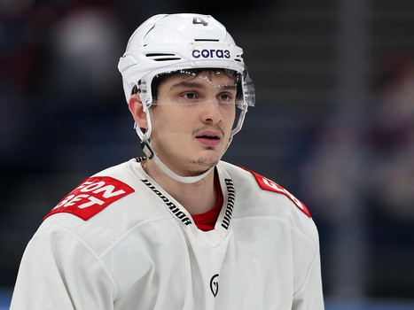 Тренировка «Авангарда» перед первым матчем серии в Магнитогорске