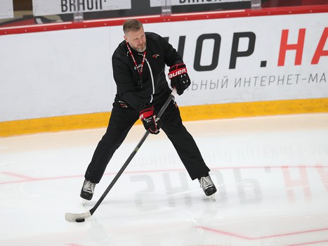 Раскатка «Авангарда» перед матчем с «Амуром»