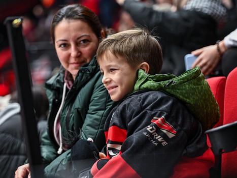 Открытая тренировка «Авангарда» перед вторым раундом плей-офф