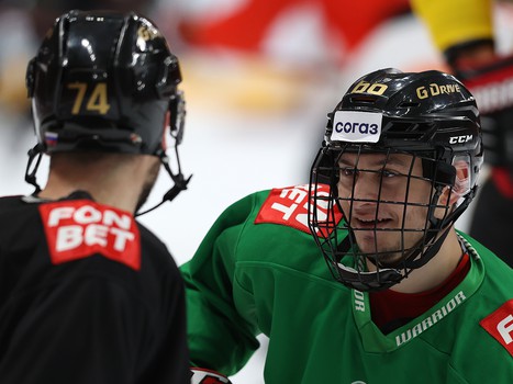 Тренировка «Авангарда» перед матчем с «Салаватом Юлаевым»