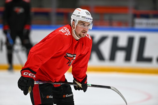 Тренировка «Авангарда» в Хабаровске