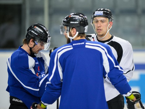 Раскатка "Авангарда" перед заключительным матчем регулярного чемпионата с "Барысом"