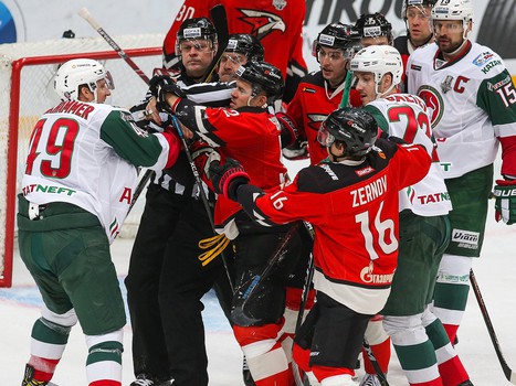 25.02.2019. «Авангард» - «Ак Барс» 6:0