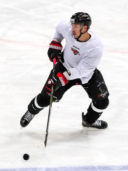 Раскатка «Авангарда» перед матчем с «Сибирью»