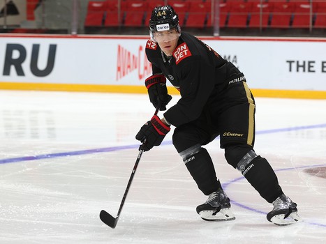 Раскатка «Авангарда» перед матчем с «Локомотивом»