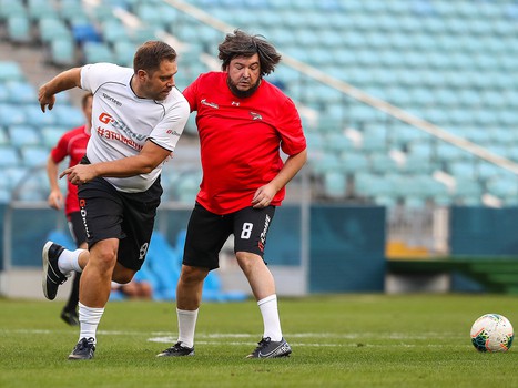Товарищеский матч по футболу. Сборная «Авангард» - «Мощные СМИ» 13:2