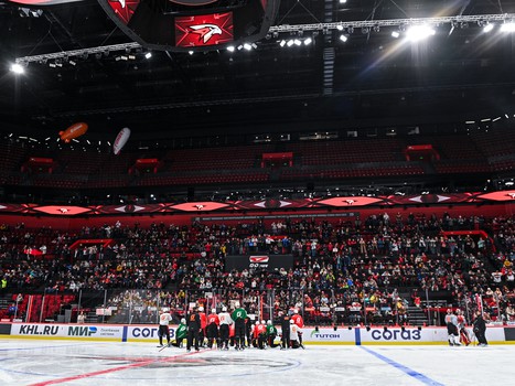 Открытая тренировка «Авангарда» перед финалом Востока