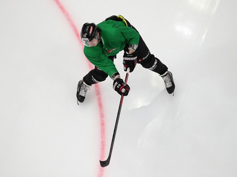 Раскатка «Авангарда» перед матчем с ЦСКА