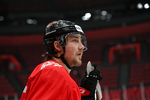 Тренировка «Авангарда» перед матчем с «Куньлунь Ред Стар»