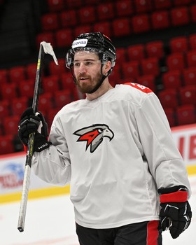 Тренировка «Авангарда» перед матчем с «Куньлунь Ред Стар»