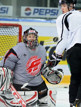 Тренировка "Авангарда" 19 декабря 2013 г.