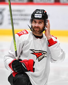 Тренировка «Авангарда» перед матчем со «Спартаком»