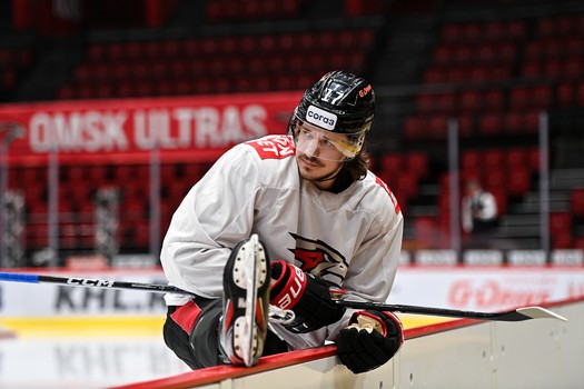 Тренировка «Авангарда» в Омске