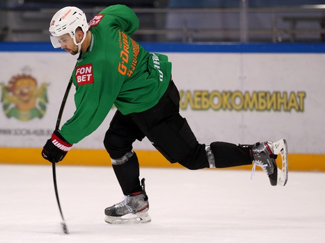 Тренировка «Авангарда» в Сочи