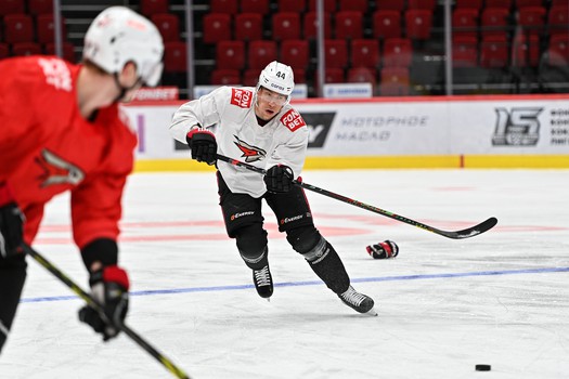 Тренировка «Авангарда» на старте паузы в чемпионате