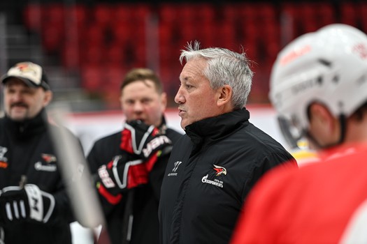 Тренировка «Авангарда» на старте паузы в чемпионате