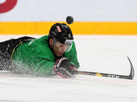 Раскатка «Авангарда» перед матчем с ХК «Сочи»