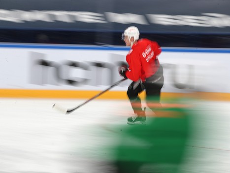 Раскатка «Авангарда» перед выездным матчем с «Нефтехимиком»