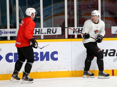 Раскатка в Череповце перед игрой с «Северсталью»