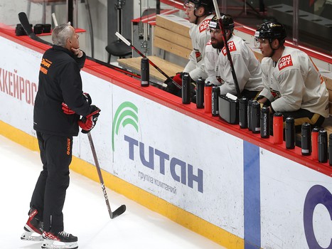 «Авангард» тренируется в Балашихе