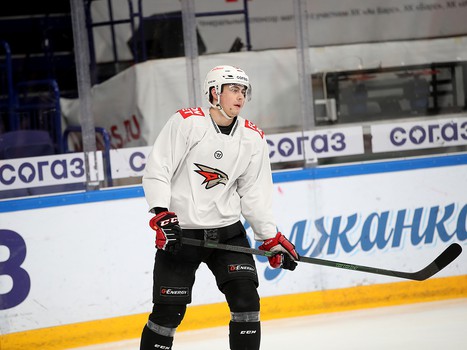 Тренировка «Авангарда» перед пятым матчем серии с «Ак Барсом»