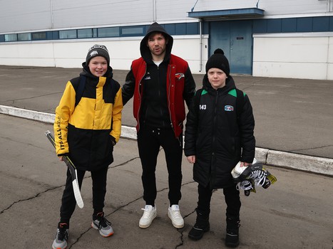 Тренировка «Авангарда» перед вторым матчем серии с «Ак Барсом»