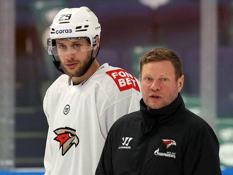 Первая тренировка Никиты Сошникова в «Авангарде»