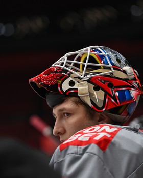 Тренировка «Авангарда» перед матчем с «Ак Барсом»