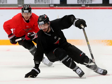 Раскатка «Авангарда» перед матчем с «Амуром»