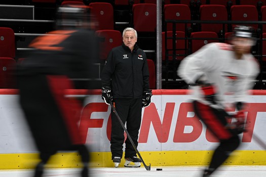 Тренировка «Авангарда» в Омске