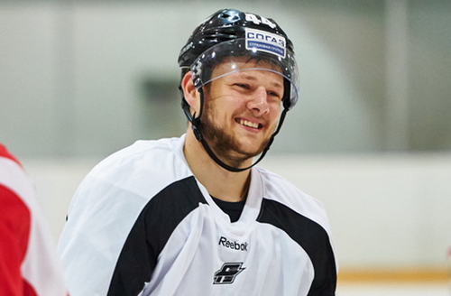 Евгений Кулик - в составе Олимпийской сборной России на Sochi Hockey Open