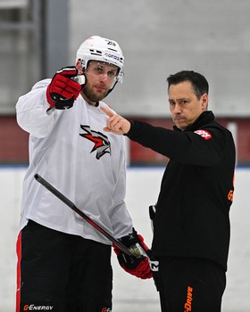 Тренировка «Авангарда» в Балашихе