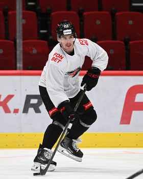 Раскатка «Авангарда» перед матчем с «Адмиралом»