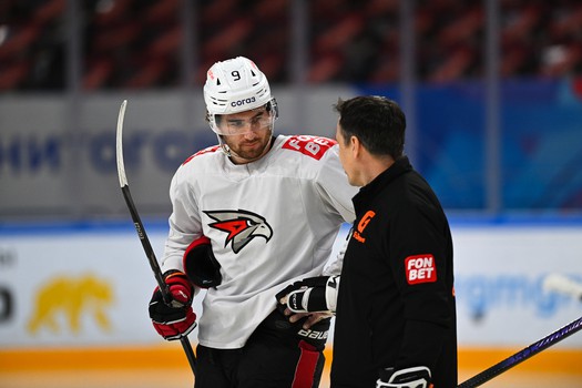 Раскатка «Авангарда» перед пятым матчем серии в Магнитогорске