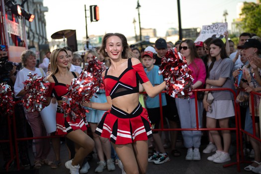 Василий Пономарёв на вечеринке Буэнос Летос