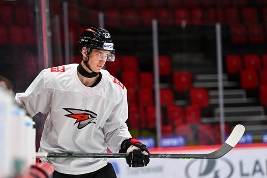 Раскатка «Авангарда» перед матчем с «Адмиралом»