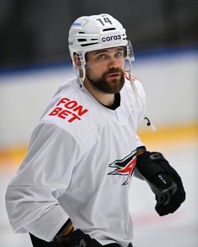 Тренировка «Авангарда» в Хоккейной Академии