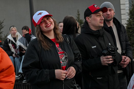 Фан-зона «Авангарда» в Городском саду