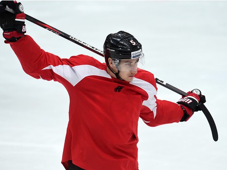 Раскатка "Авангарда" перед матчем с "Нефтехимиком"